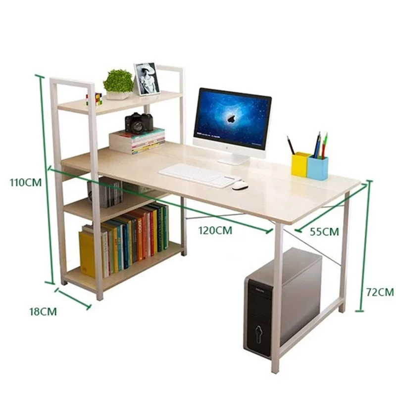 Bàn Làm Việc Khung Sắt Trắng | Nội Thất Kaga Thương Hiệu Nội Thất Hiện Đại