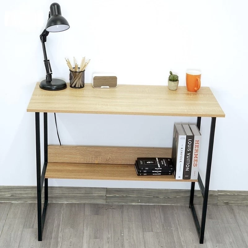 Bàn Làm Việc Nano Đơn Giản Màu Gỗ Nhạt | Nội Thất Kaga Thương Hiệu Nội Thất Hiện Đại