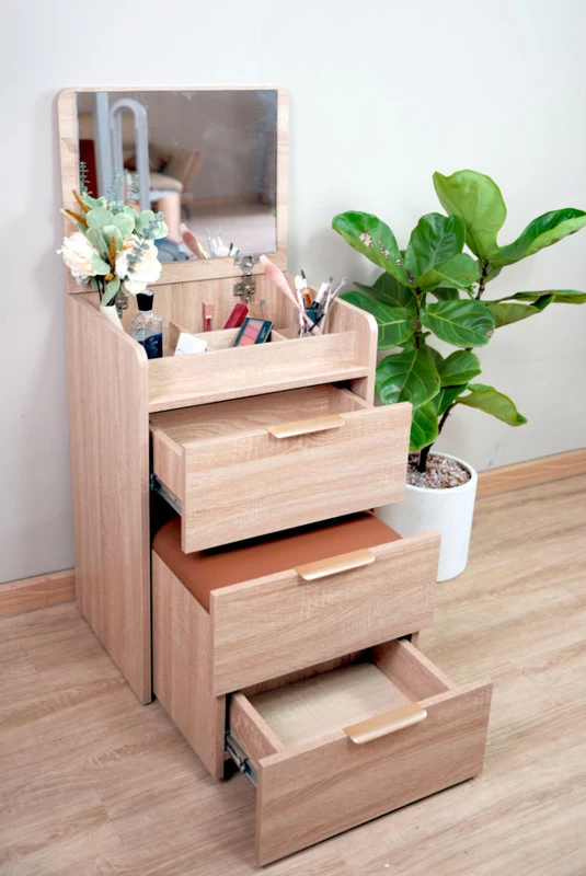 Tủ Trang Điểm Gấp Gọn Màu Gỗ | Nội Thất Kaga Thương Hiệu Nội Thất Hiện Đại