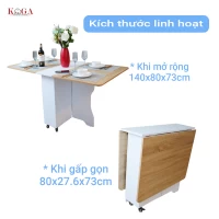 Bàn Ăn Gấp Gọn Tiện Dụng