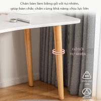 Bàn Trang Điểm Phong Cách Tối Giản Kèm Gương Và Tủ
