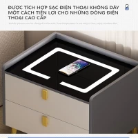 Tab/ Tủ Đầu Giường Tích Hợp Sạc Không Dây