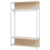 Tủ Quần Áo Có Kệ Treo Và Ngăn Tầng Thêm Tiện Ích