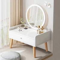 Tủ Trang Điểm Đèn Led Ngồi Bệt