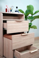 Tủ Trang Điểm Gấp Gọn Màu Gỗ