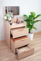 Tủ Trang Điểm Gấp Gọn Màu Gỗ